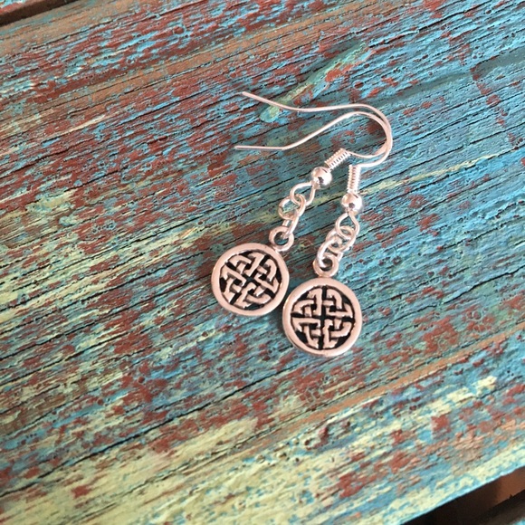 Celtic Knot Earrings - Picture 2 of 2